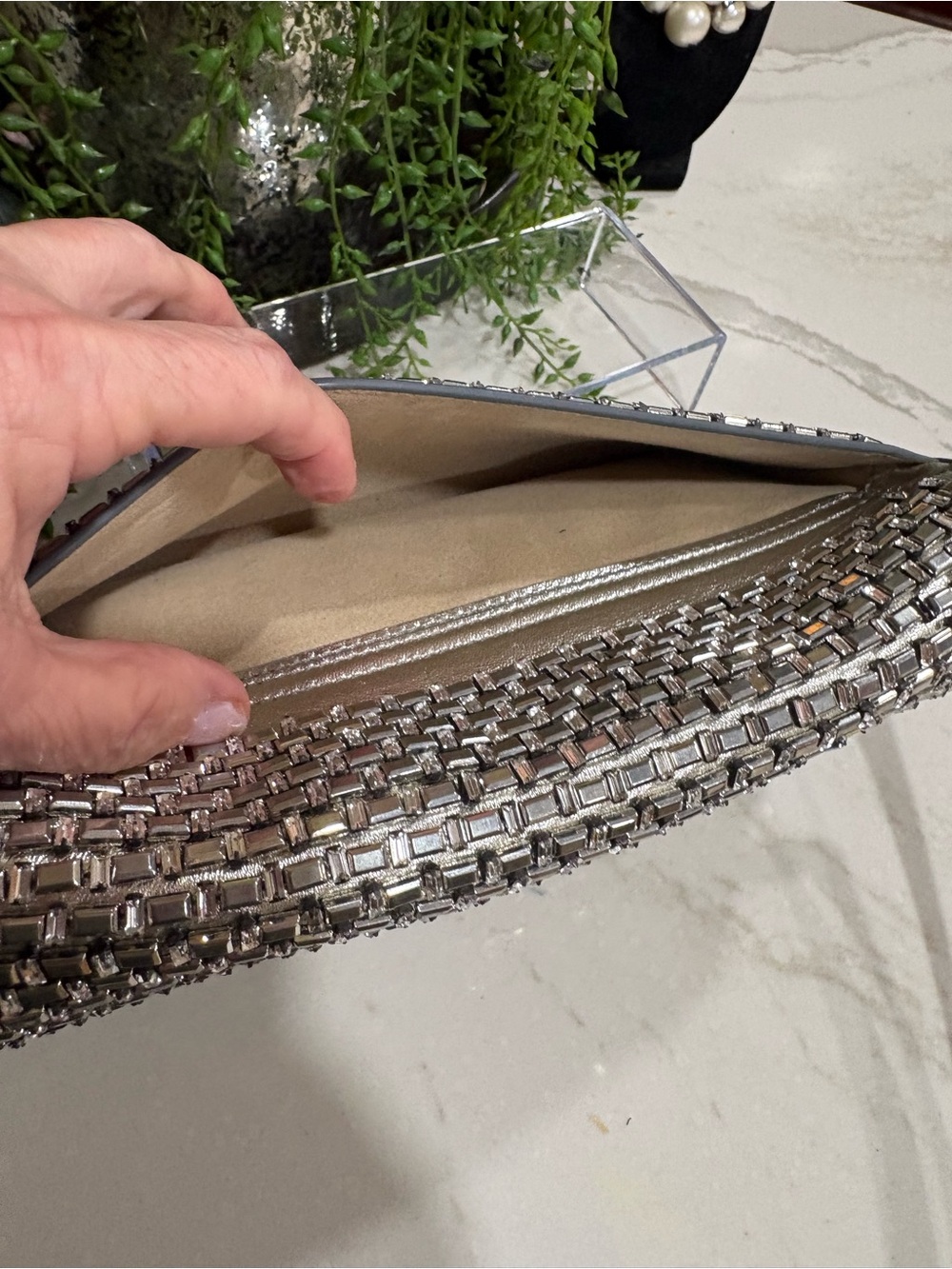 Givenchy Silver with Crystal crossbody bag - Picture 13 of 16